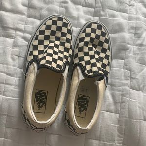 Checkered Vans